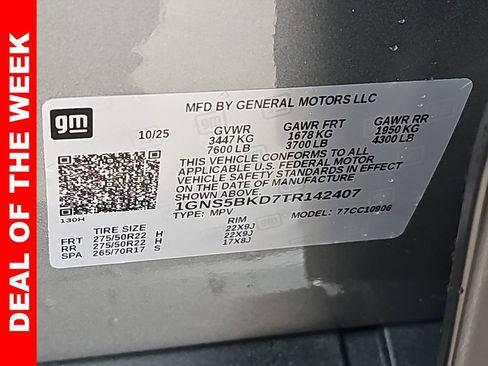 New 2026 Chevrolet Suburban LS image 42