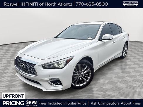 Used 2023 INFINITI Q50 Luxe w/ Cargo Package image 1
