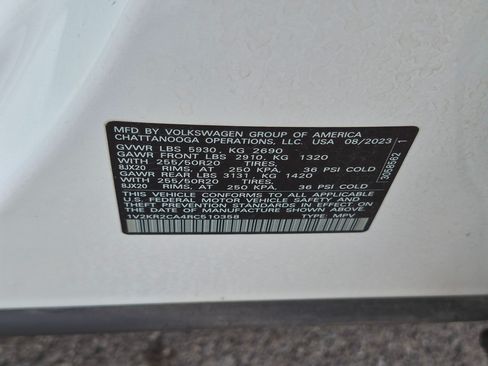 Used 2024 Volkswagen Atlas SE w/ Panoramic Sunroof Package AWD/4WD image 38