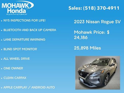 Used 2023 Nissan Rogue SV AWD/4WD image 7