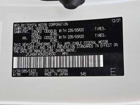 Used 2022 Lexus RX 450hL AWD w/ Premium Package image 37