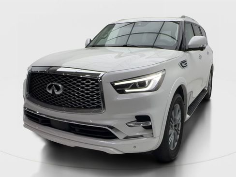 Used 2021 INFINITI QX80 Luxe w/ Cargo Package RWD image 4