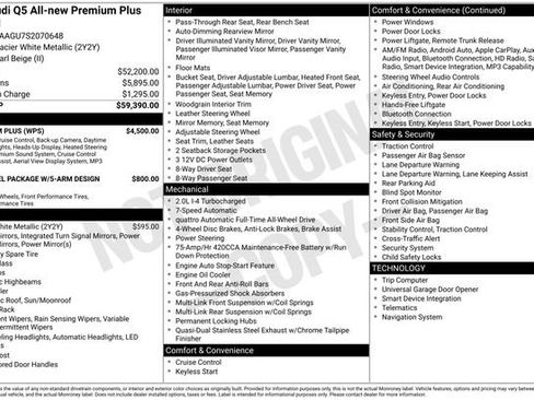 Certified 2025 Audi Q5 Premium Plus w/ Premium Plus AWD/4WD image 2