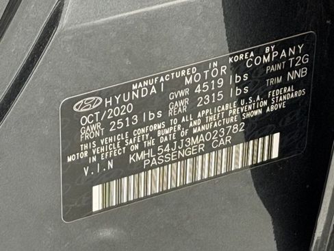 Certified 2021 Hyundai Sonata Limited image 26