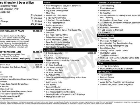 New 2026 Jeep Wrangler Unlimited Sport AWD/4WD image 6