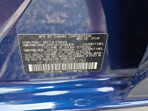 Used 2024 Subaru Crosstrek 2.0i Premium AWD/4WD image 46