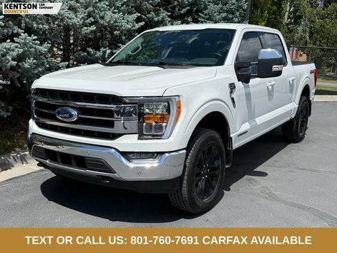Used 2021 Ford F150 Lariat w/ Max Trailer Tow Package AWD/4WD image 3