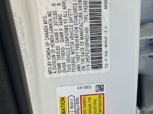 Certified 2023 Honda Civic Sport image 36