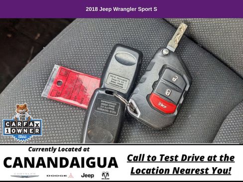 Used 2018 Jeep Wrangler Sport AWD/4WD image 17