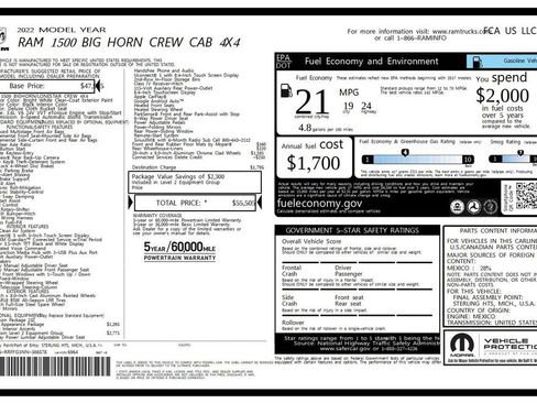 Used 2022 RAM 1500 Big Horn image 42