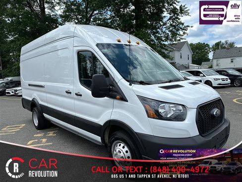 Used 2023 Ford Transit 350 148 High Roof Extended DRW RWD image 1