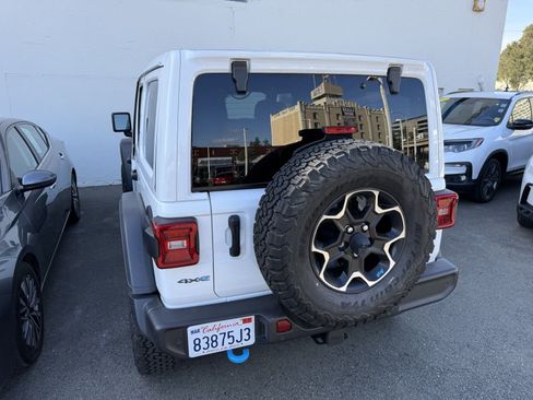 Used 2022 Jeep Wrangler Unlimited Rubicon 4xe w/ Safety Group image 3