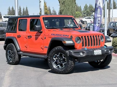 Used 2023 Jeep Wrangler Unlimited Rubicon 4xe AWD/4WD image 2