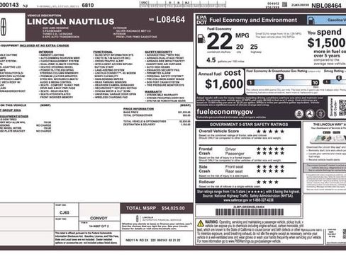 Used 2022 Lincoln Nautilus Reserve AWD/4WD image 29