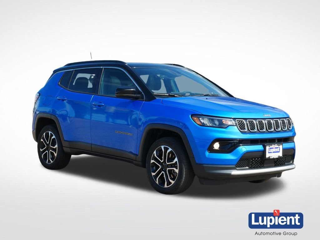 Used 2023 Jeep Compass Limited w/ Sun and Sound Group AWD/4WD 360° Tour