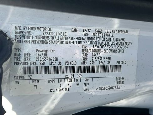 Used 2018 Ford Focus SE image 31