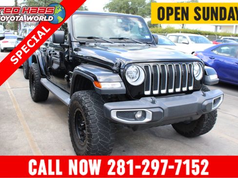 Used 2019 Jeep Wrangler Unlimited Sahara w/ Safety Group AWD/4WD image 1