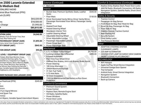 Used 2024 RAM 2500 Laramie w/ Night Edition image 29