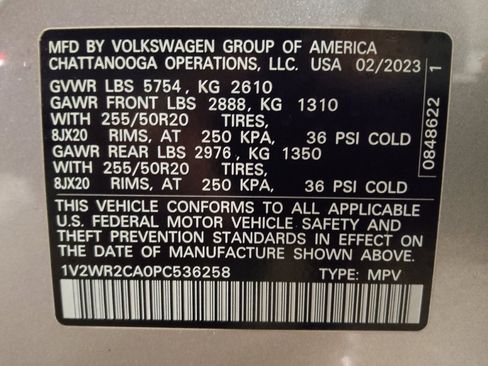 Used 2023 Volkswagen Atlas SE FWD image 33