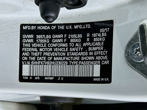 Used 2017 Honda Civic Sport Touring image 12