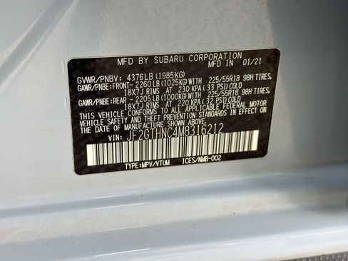 Used 2021 Subaru Crosstrek 2.5i Limited w/ Moonroof Package 2 AWD/4WD image 19