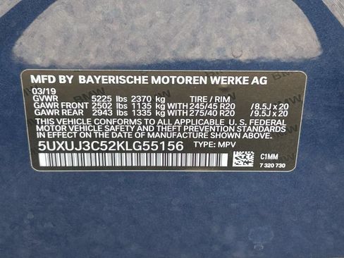 Used 2019 BMW X4 xDrive30i w/ M Sport Package 2 AWD/4WD image 38