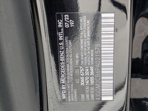 Used 2023 Mercedes-Benz EQE 500 4MATIC SUV image 15