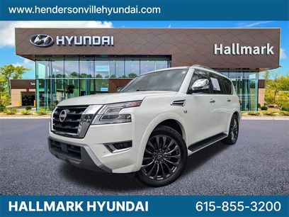 Used 2022 Nissan Armada Platinum w/ Captain's Chairs Package