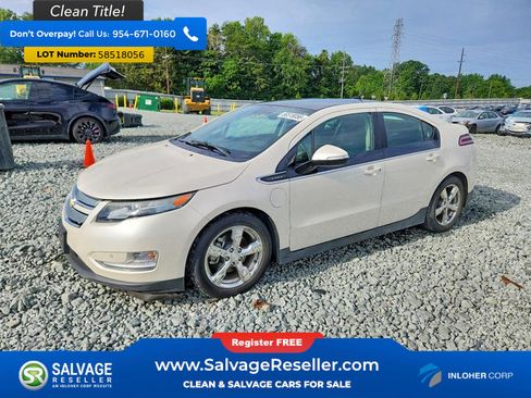 Used 2012 Chevrolet Volt Premium w/ Premium Trim Package FWD image 1