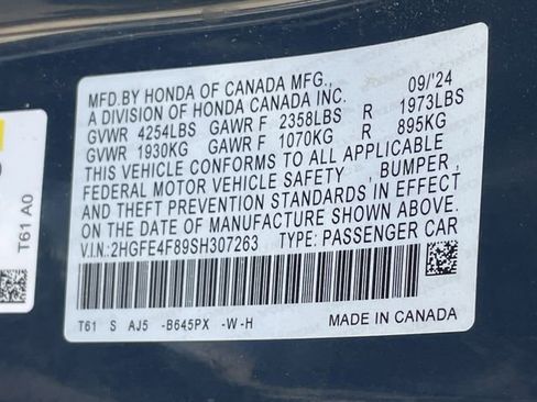 Used 2025 Honda Civic Sport Touring image 29