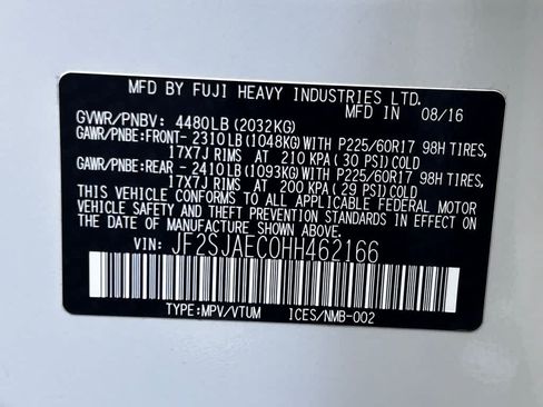 Used 2017 Subaru Forester 2.5i Premium w/ Popular Package #2A AWD/4WD image 22
