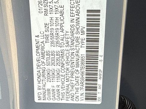 Certified 2026 Honda CR-V Sport Touring image 32