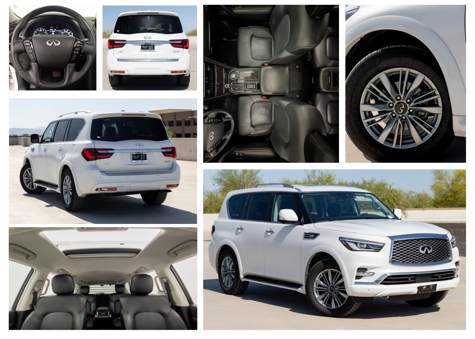 Used 2024 INFINITI QX80 Luxe AWD/4WD image 3