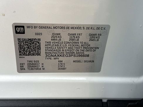Certified 2023 Chevrolet Equinox LT image 17