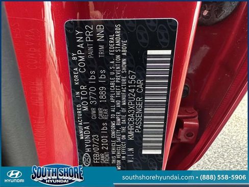 Certified 2023 Hyundai Venue SEL w/ Cargo Package image 19