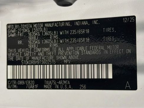 Certified 2026 Toyota Highlander XLE AWD/4WD image 25