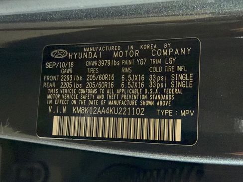 Used 2019 Hyundai Kona SE FWD image 30