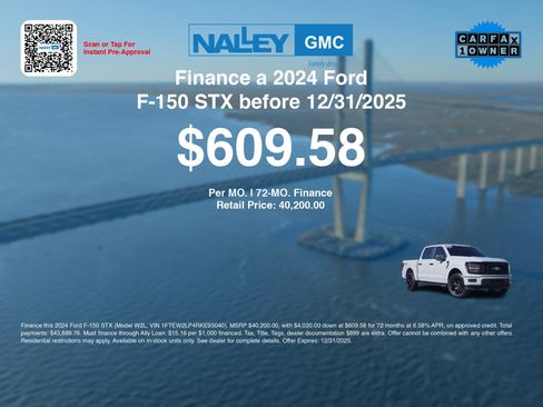 Used 2024 Ford F150 STX w/ STX Black Appearance Package image 3