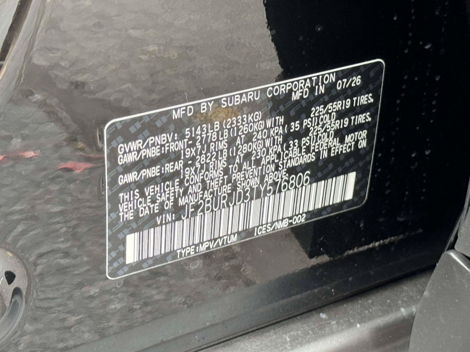 New 2026 Subaru Outback Touring XT AWD/4WD image 18