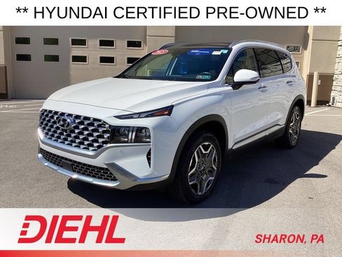Certified 2023 Hyundai Santa Fe Limited w/ Cargo Package AWD/4WD image 3