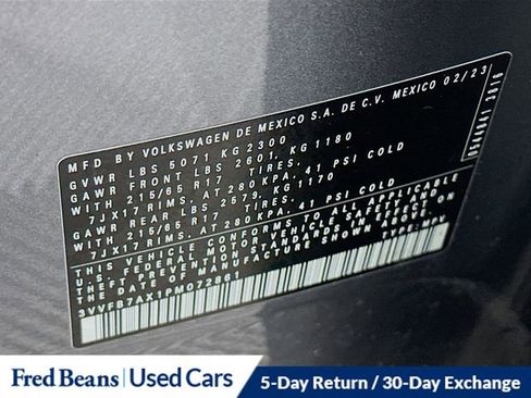 Used 2023 Volkswagen Tiguan S image 35
