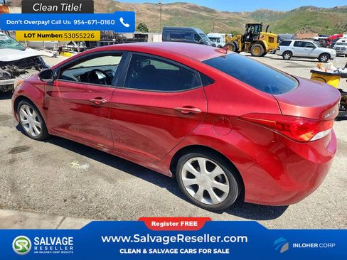 Used 2012 Hyundai Elantra Limited w/ Technology Pkg 5 FWD image 3