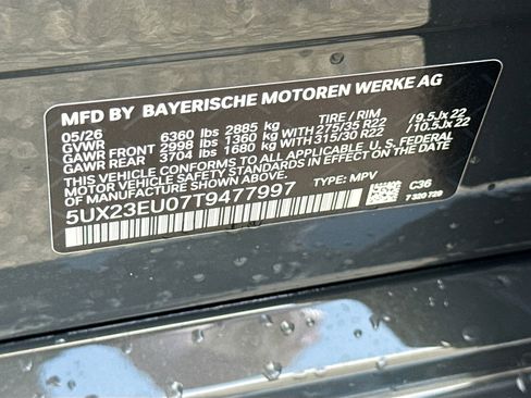 New 2026 BMW X5 xDrive40i w/ M Sport Package AWD/4WD image 43