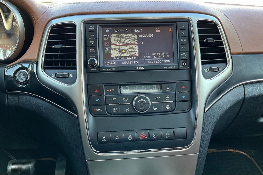 Used 2012 Jeep Grand Cherokee Overland Summit AWD/4WD image 31