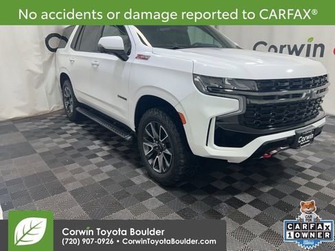 Used 2021 Chevrolet Tahoe Z71 w/ Z71 Signature Package image 1