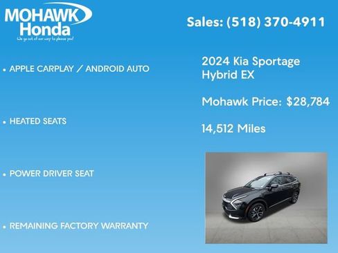 Used 2024 Kia Sportage EX w/ EX Premium Package image 14
