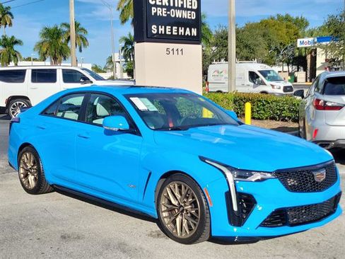 Certified 2023 Cadillac CT4 V Blackwing w/ Driver Assist Package image 25