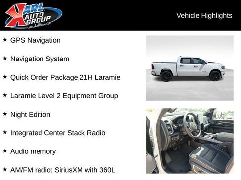 New 2026 RAM 1500 Laramie w/ Night Edition image 2