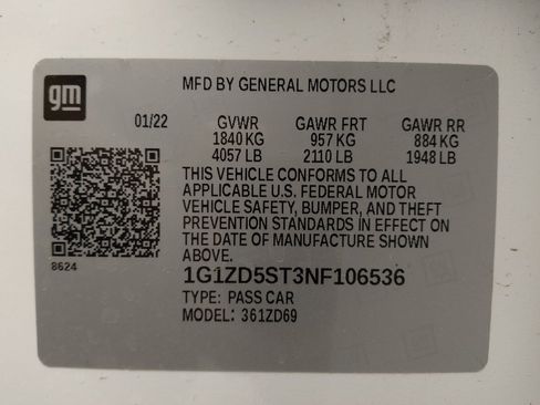 Used 2022 Chevrolet Malibu LT FWD image 33
