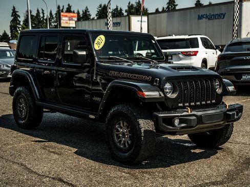 Used 2021 Jeep Wrangler Unlimited Rubicon w/ Trailer Tow Package AWD/4WD image 4